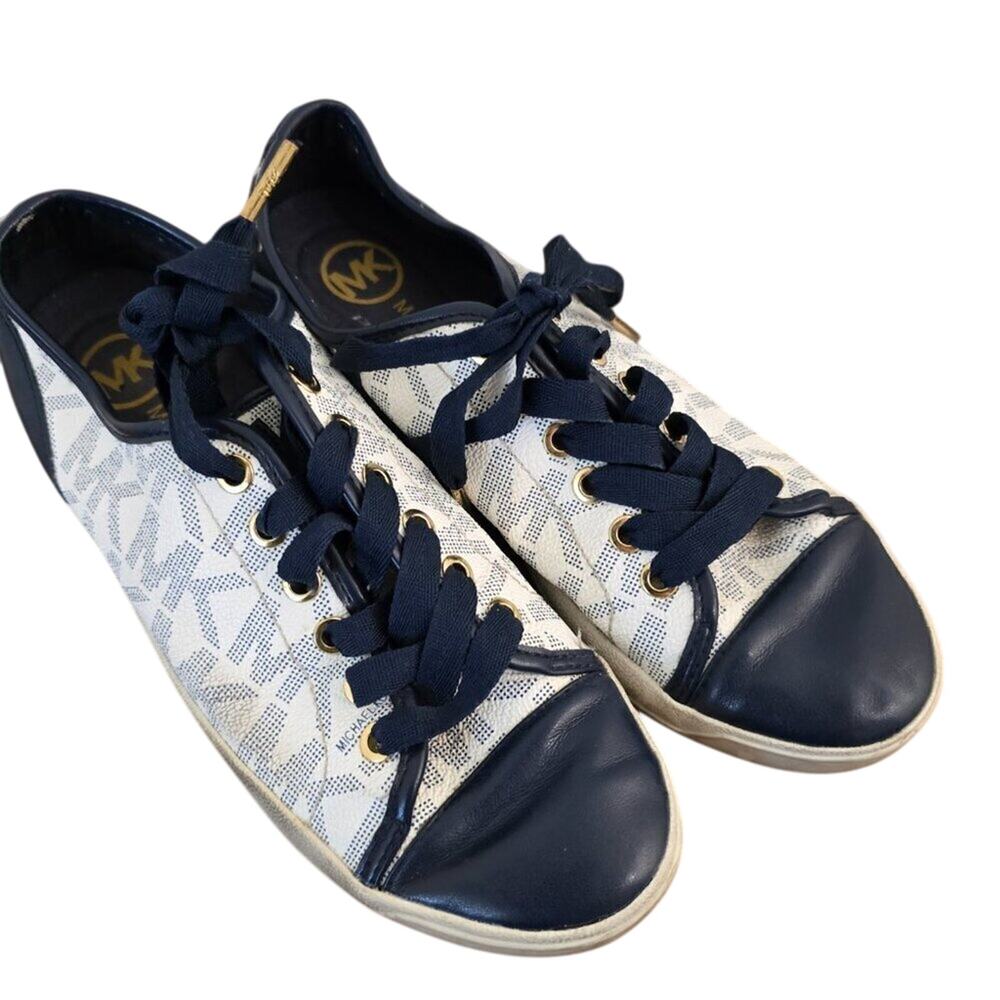 Michael Kors Blue Sneakers Size 7